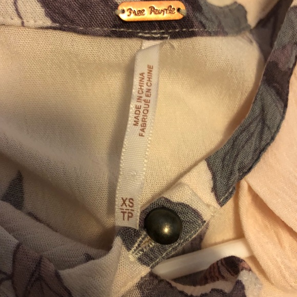 Free People Tree Swing top. WORN ONCE! - Picture 4 of 4